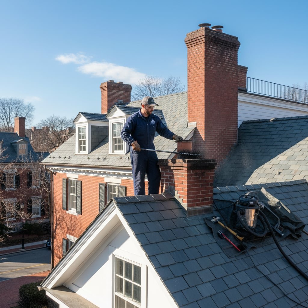 Boston Chimney Sweep Cleaning